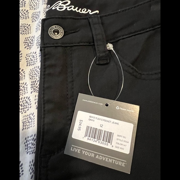 Eddie Bauer Boys Flex 5 Pocket Jeans NWT - Picture 4 of 7
